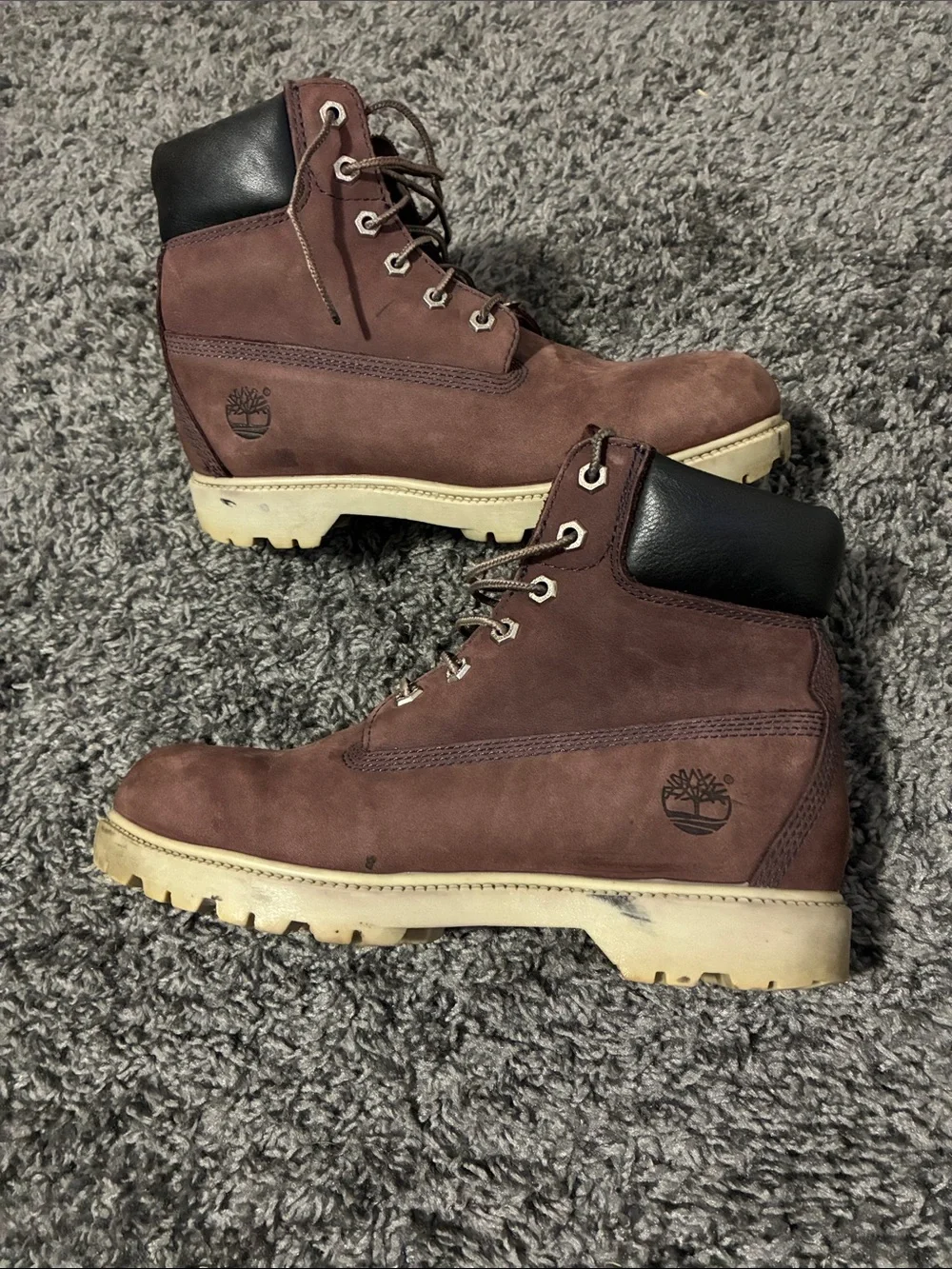 Brown timberland boots